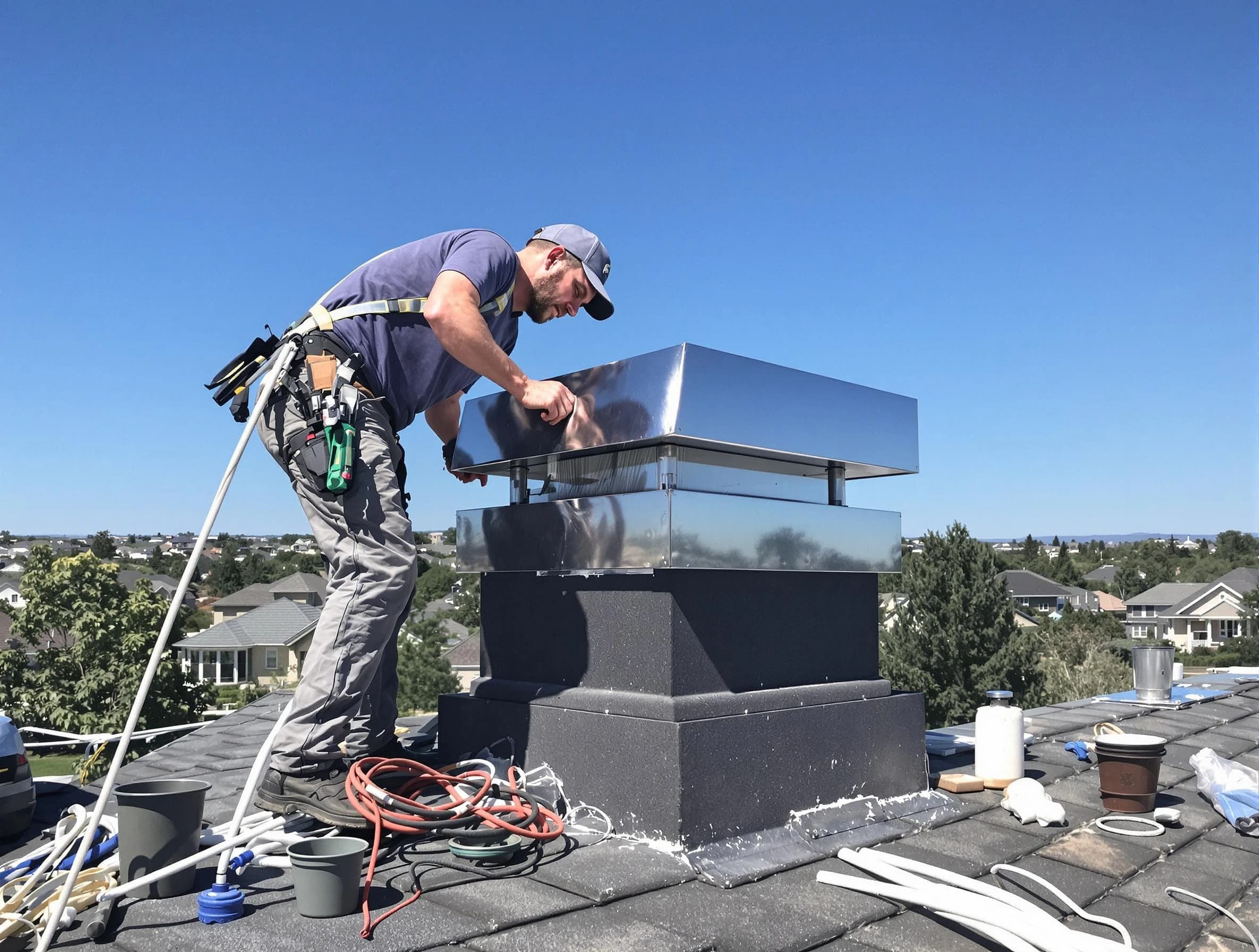 Chimney Cap Services service in Lawrenceville, GA